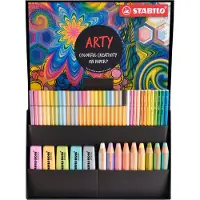 Stabilo BOSS ORIGINAL, Woody 3 in 1, aquacolor, Pen 68 en point 88 - Creative ARTY Mix Set In Luxe Box - Met 50 Stuks