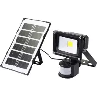 Sygonix SY-5461108 Spot op zonne-energie met bewegingsmelder 10 W Lichtkleur (naam): Neutraalwit