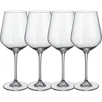 Villeroy & Boch La Divina Bordeaux Wijnglas 65 Cl Pak Van 4 - Wijnglazen Kristalglas Clear - 11-3667-8111