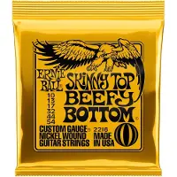Ernie Ball EB2216 Skinny Top Beefy Bottom Slinky Guitar Strings 10-54 - Elektrische gitaarsnaren