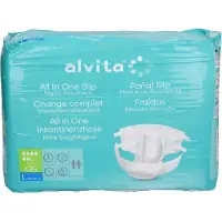 Alvita All-in-One incontinentiebroekje Super Large 24 St Wegwerpbroekjes