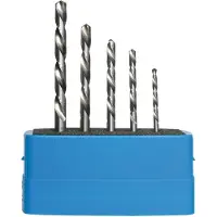 SW-Stahl metalen spiraalboorset 80505L: 7mm, 3mm, 4mm, 5mm, 6mm, 60mm, 3mm, 3mm, 127g