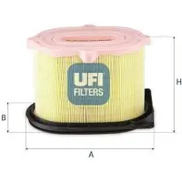 Ufi 27.H34.00 Luchtfilter