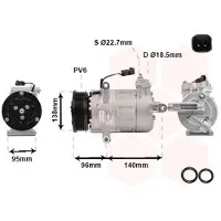 VAN WEZEL 1800K635 Aircopomp