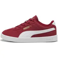 Puma Club II sneakers donkerrood/wit Jongens/Meisjes Imitatieleer Meerkleurig - maat 29