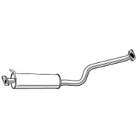 VEGAZ DS-286 Uitlaat middendemper