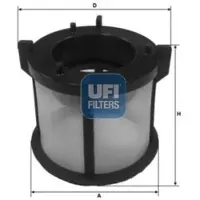 Ufi 26.088.00 Brandstoffilter