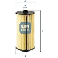 Ufi 26.068.00 Brandstoffilter