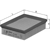 MAHLE ORIGINAL LX 337 Luchtfilter