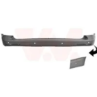 VAN WEZEL 5897548 Achterbumper