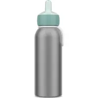 Mepal Isoleerfles flip-up Campus - 350 ml - 12 uur koud / 4 uur warm - Drinkfles met rietje voor kinderen - Cool mint