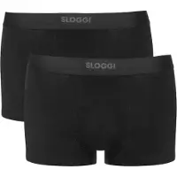Sloggi Boxershorts 'EVER Ease' donkergrijs / zwart