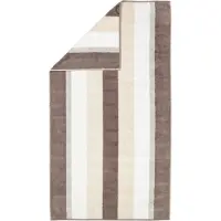 Cawö Douchelaken Noblesse Stripes Walnut (80 x 150 cm)