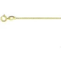 The Jewelry Collection Doublé 10/000 Collier gourmet 1 3101020 42 cm