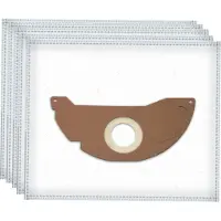 DParts 5x stofzuigerzakken geschikt voor Karcher WD2 en MV2 series - nr. 6.904-322.0