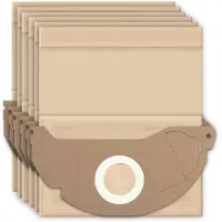 DParts 10x stofzuigerzakken geschikt voor Karcher WD2 en MV2 series - nr. 6.904-322.0