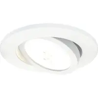 LEDVION - LED Inbouwspot - Wit - Dimbaar - 7W - IP65 - CCT - COB - Ø90mm