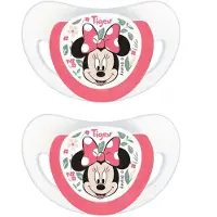 Tigex fopspen, 2 stuks, Disney baby- Minnie- roze 6-18 maanden