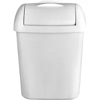 Mts euro products Dameshygiënebak Quartzline 8 liter wit 441408