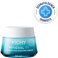 VICHY Minéral 89 72u Hydraterende Boost Crème | Zonder Parfum | Hydrateert en versterkt de huidbarrière 50 ml Dagcrème