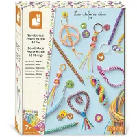 Janod - Les Ateliers Déco - Peace & Love scoubidous