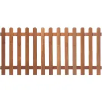 Tuindeco Tuinhek recht hardhout 60 cm