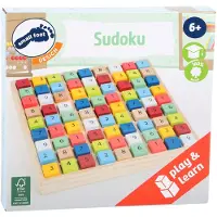 Small Foot - Houten Sudoku Spel Kleur, 82dlg.
