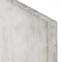 Tuindeco Berton onderplaat wit/grijs 200 cm II