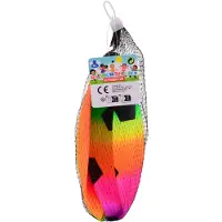 Twisk 2 regenboog ballen in net maat 3 29661