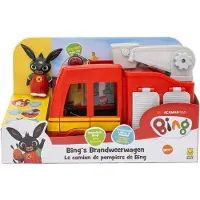 Bing - 's Brandweerwagen met zwaailicht en sirene - Speelset