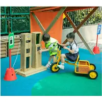 Classic World Houten Outdoor Speel Tankstation