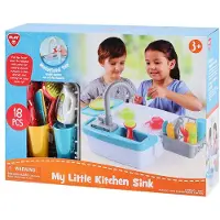 Play Afwas Speelkeuken Speelset - Kinderspeelgoed met gootsteen en accessoires.