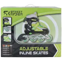 Coppens Street Rider inline skates groen/zwart verstelbaar 37-40 |
