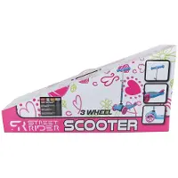 Street Rider 3-Wiel Kinderstep – Verstelbaar Stuur – Roze of Blauw – Vanaf 3 Jaar - Roze