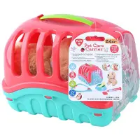 Playgo Pluche hond in transportbox, 7-delig, artikelnummer 2936