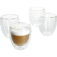MamboCat Cappuccinoglas Cesena dubbelwandig set van 4