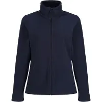 Regatta Dames/Dames Micro Full Zip Fleecejack (Donkere marine)
