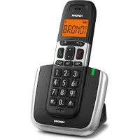 Brondi BRAVO PLATINA, Telefoon, Zwart, Zilver