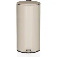 Hjh OFFICE Afvalbak / prullenbak CLEAN STEP 2 30 l beige