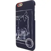Ines De La Fressange Coque Foulard Bleu pour iPhone 6 et 6s