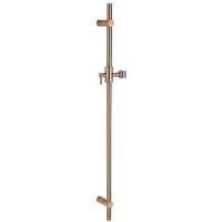 FortiFura Calvi Badkraan - met glijstangset - staafhanddouche - metalen doucheslang - geborsteld koper PVD SW970037/SW970053/SW970046/SW970048