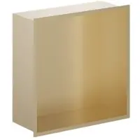 Crosswater Douche Nis - 30.5x30.5cm - Geborsteld messing NI305305F