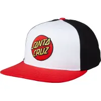 Santa Cruz Classic Dot Snapback Pet