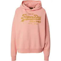 Superdry Sweatshirt 'Rhinestone' goud / perzik