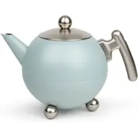 Bredemeijer Theepot Duet Bella Ronde Lichtblauw 1,2L