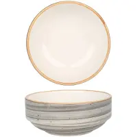 Bonna Serveerschaal aura space porselein 14 cm (500cc) set van 2