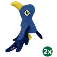 Kong shimmy shakers meeuw blauw 2x 28x22x9 cm