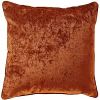 Dutch decor LEWY - Kussenhoes 45x45 cm - Potters Clay - Oranje - met rits - zonder binnenkussen
