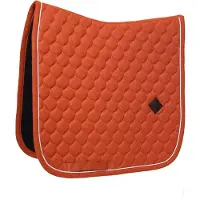 Kentucky Horsewear Horsewear - Zadeldoek melange dressuur orange