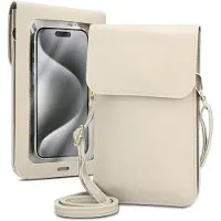 Cadorabo Mobielhoesje geschikt voor Realme 13 PRO 5G in WIT Etui Case Cover Handtas voor dames
